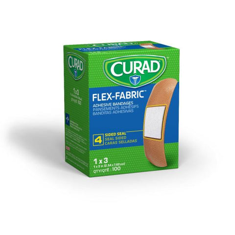 CURAD Fabric Bandages 3/4" x 3"