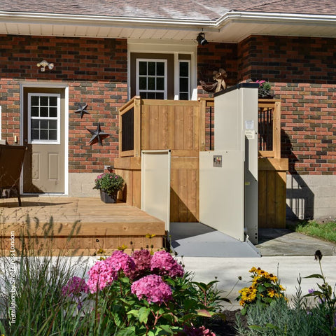 Multilift Unenclosed Vertical Platform Lift, Savaria (Call for a quote)